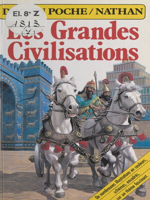 cover image of Les grandes civilisations